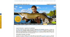 Desktop Screenshot of angeln-schweden.com
