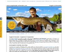 Tablet Screenshot of angeln-schweden.com